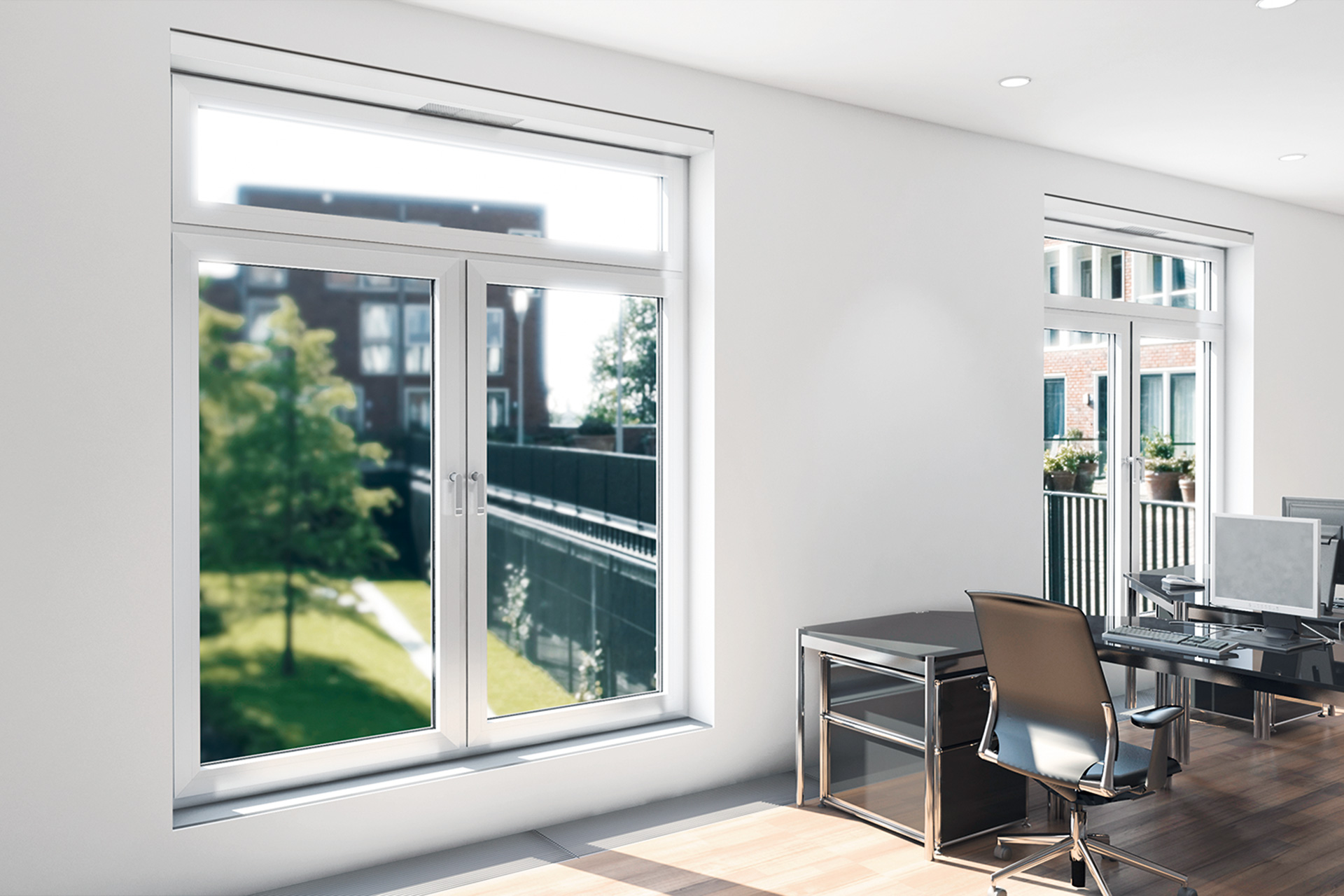 Aluminiumfenster von Schüco